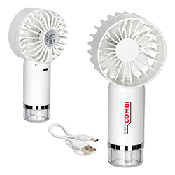 Handheld Rechargeable Misting Fan